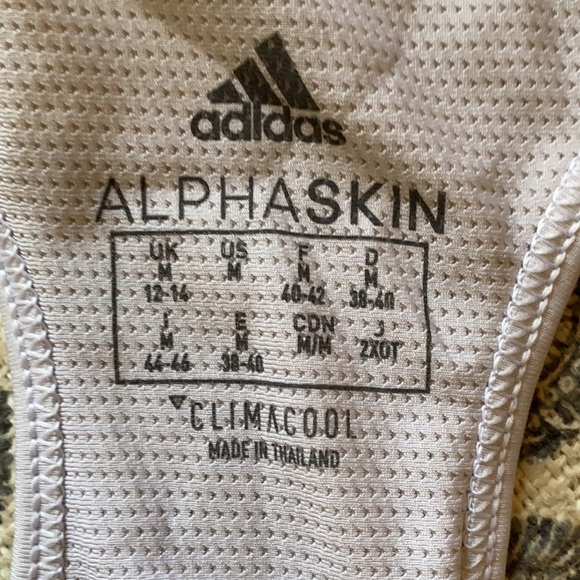 White Adidas Sports Bra - Picture 3 of 3